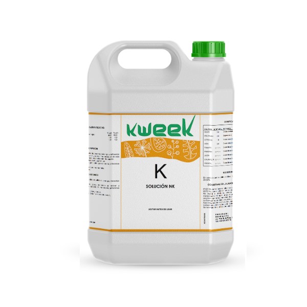 Solución de potasio para mejorar calidad y contenido de azúcares Kweek K